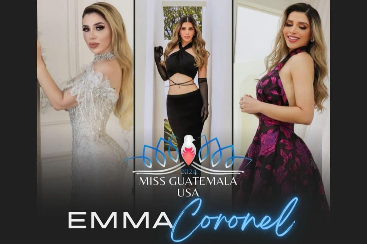 Emma Coronel, esposa de ‘El Chapo’, invitada de honor en Gala Miss Guatemala USA