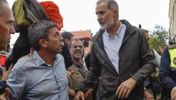 Insultan y lanzan barro a la comitiva de los reyes de España al visitar la zona afectada por la DANA | Video