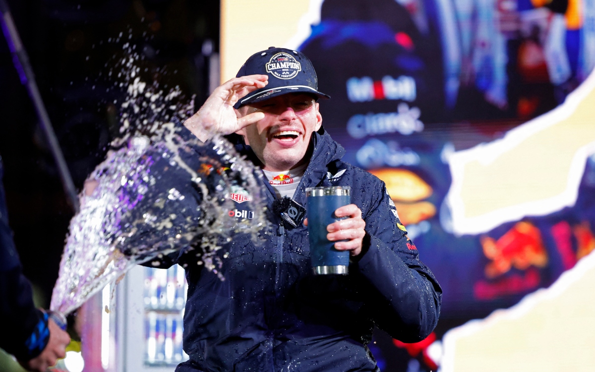 Max Verstappen se corona tetracampeón de la Fórmula 1 Max Verstappen se corona tetracampeón de la Fórmula 1