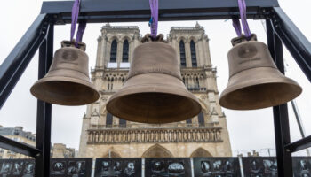 Acoge Notre Dame campana olímpica de París 2024 | Video