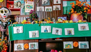 Dedican ofrenda a personas defensoras asesinadas en Oaxaca | Día de Muertos