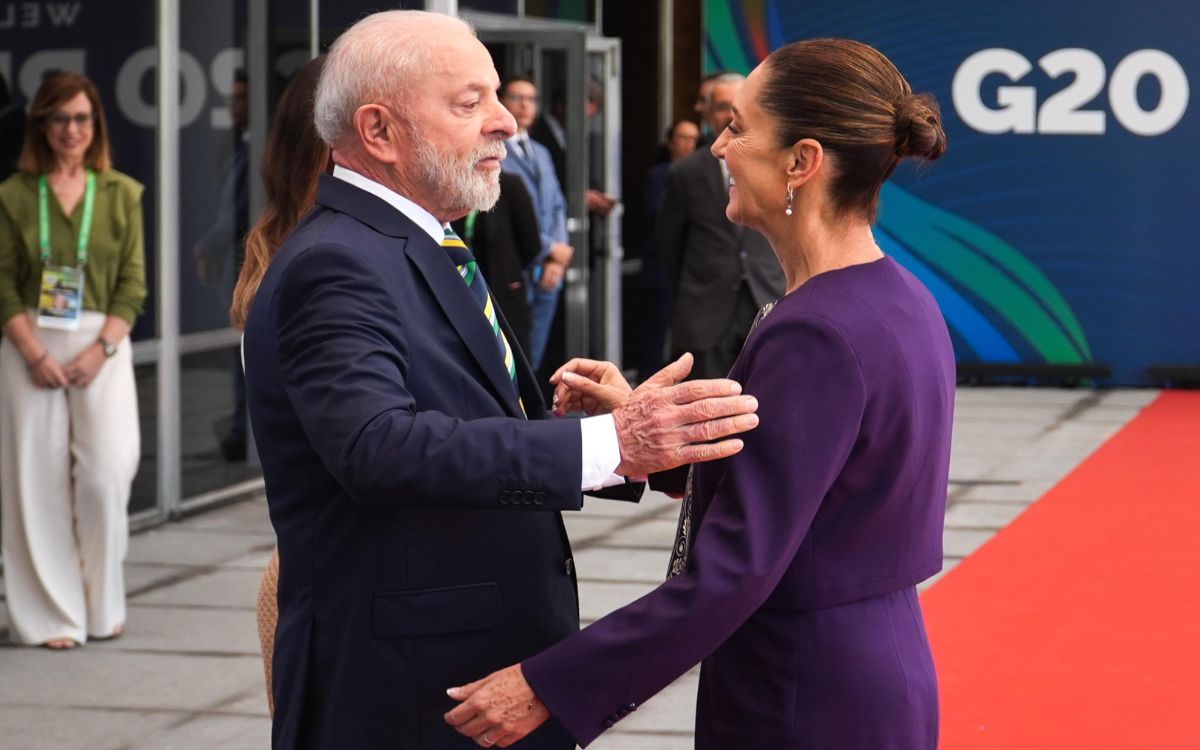 Claudia Sheinbaum llega a Brasil para participar en la cumbre G20