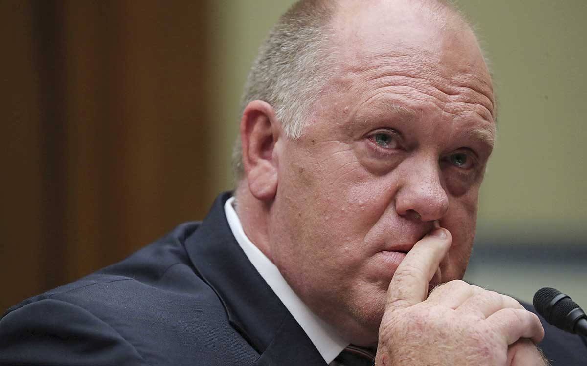 Trump anuncia a tom homan como zar de las fronteras realizar las