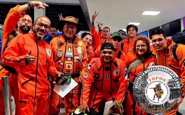 Topos Azteca llegan a Valencia para buscar a desaparecidos Topos Azteca llegan a Valencia para buscar a desaparecidos