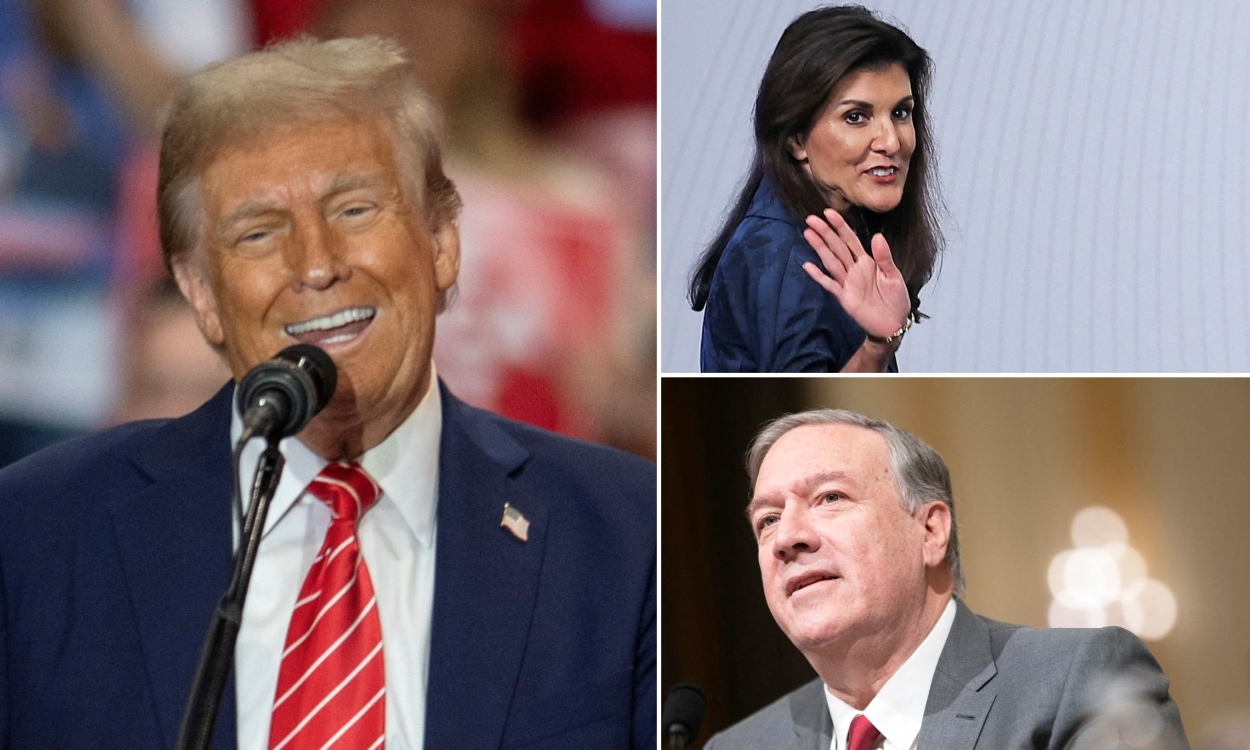 Trump expelled Nikki Haley and Mike Pompeo from his government