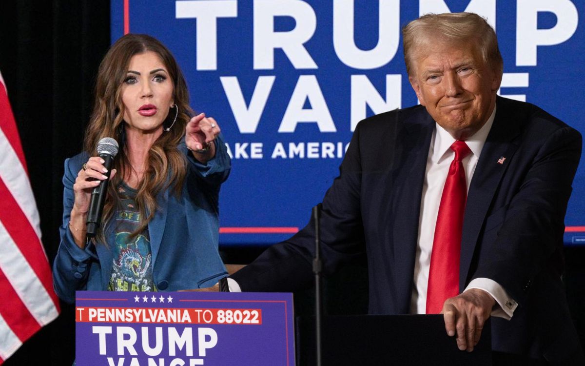 Trump chooses Kristi Noem as head of national security