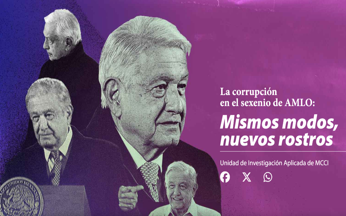 La corrupción en el sexenio de AMLO: Mismos modos, nuevos rostros | MCCI