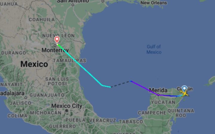 Vuelo de Viva Aerobus aterriza de emergencia en Monterrey