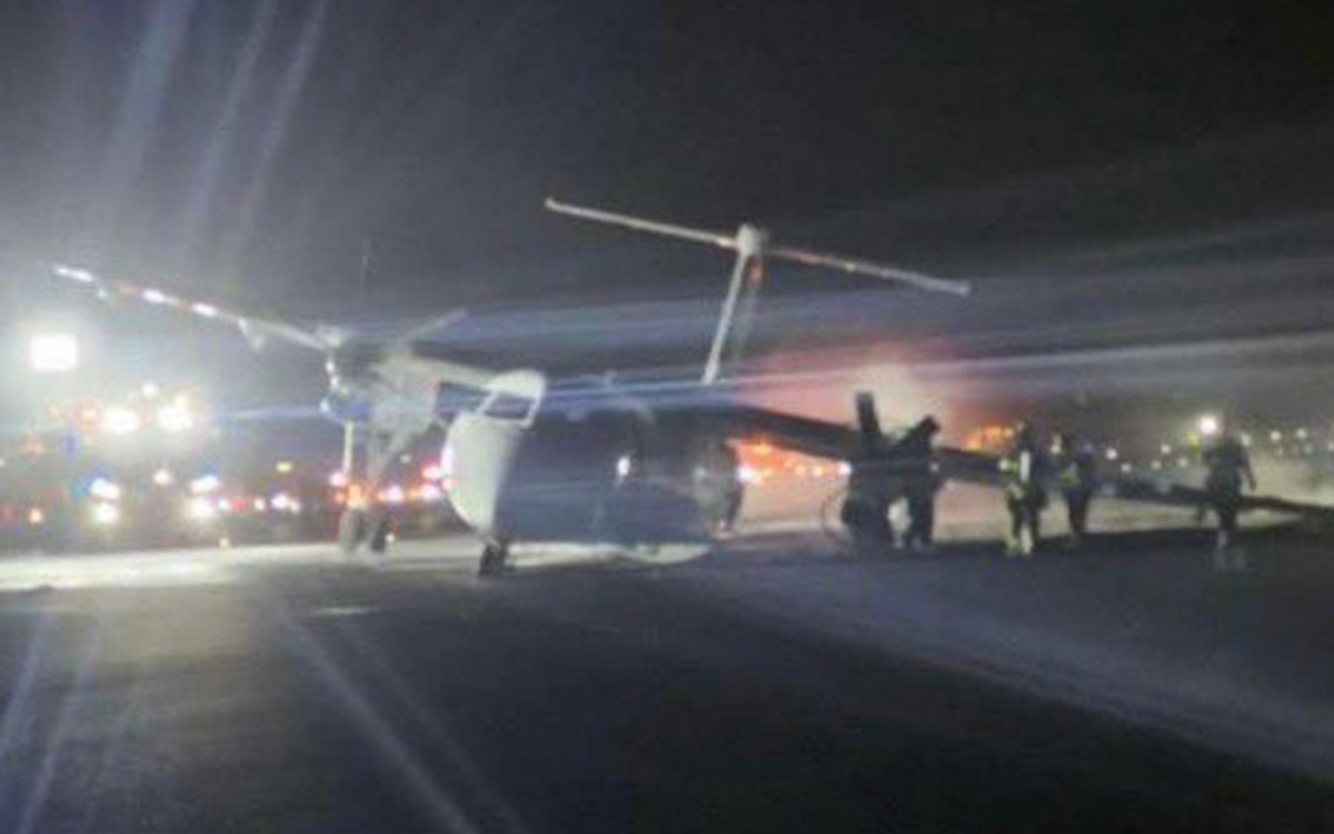 Terror en las alturas: Avión de Air Canada aterriza en llamas Terror en las alturas: Avión de Air Canada aterriza en llamas