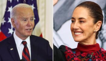 Biden agradece a Sheinbaum por decomiso histórico de fentanilo