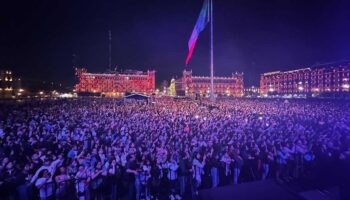 Bomba Estéreo reunió a más de 50 mil personas en el Zócalo: Gobierno CDMX