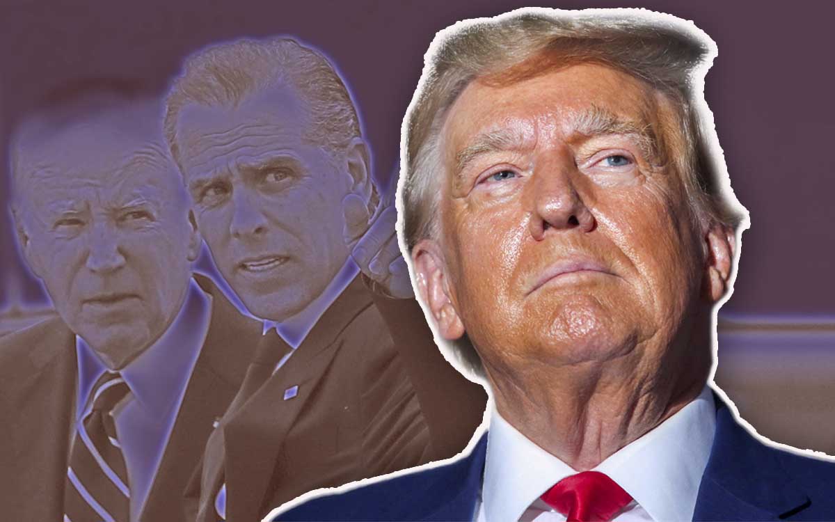 Trump called Hunter Biden’s pardon an “abuse” and alluded to those detained for the attack on the Capitol.