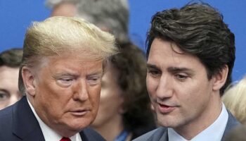 Trump se burla de Trudeau y lo llama 'gobernador del gran estado de Canadá'