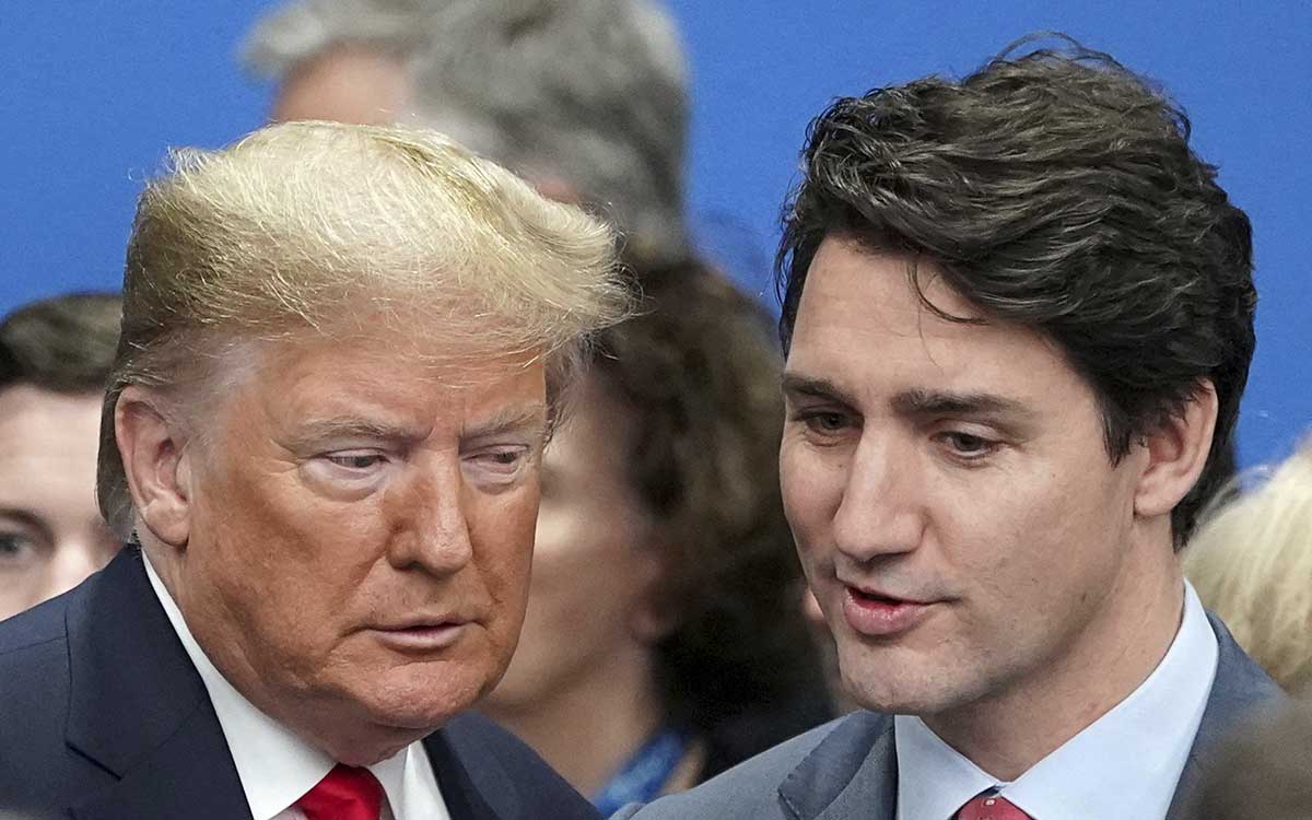 Trump ridiculed Trudeau and called him “the governor of the great state of Canada”