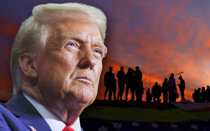 Trump aplaude fallo en Texas que prohíbe a Biden vender material de muro fronterizo