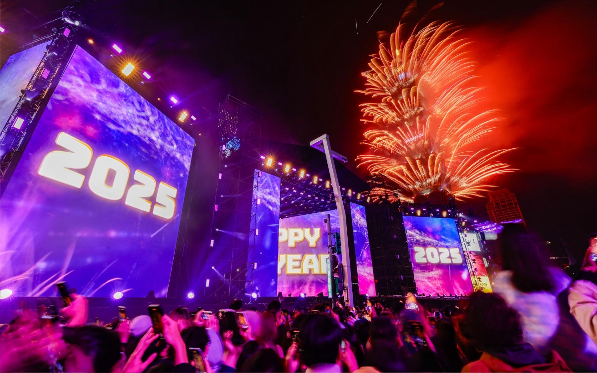 Fotos ¡Bienvenido 2025! Así reciben el año nuevo en el mundo