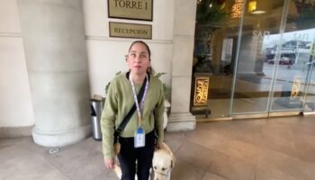 Hotel niega entrada a joven con su perro guía y luego se disculpa