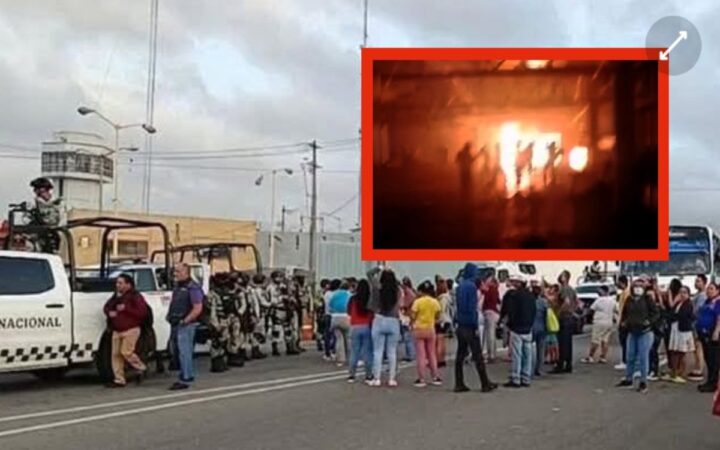 Reportan narcobloqueos, motín en penal y cuatro homicidios en Villahermosa, Tabasco