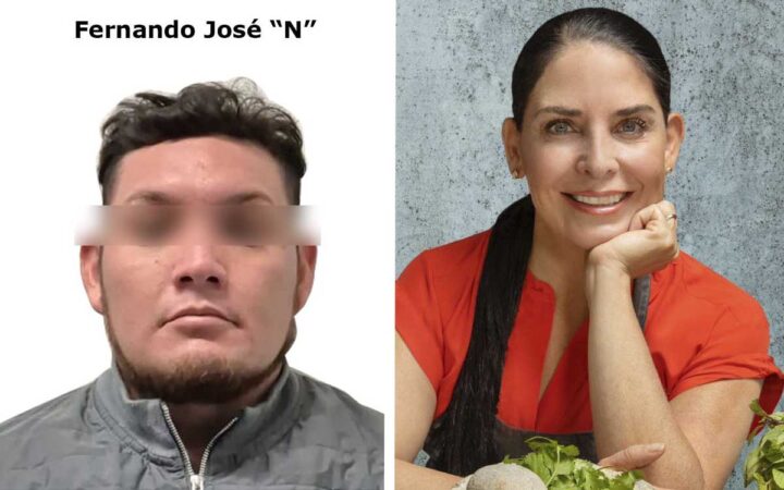 Vinculan a proceso al detenido por el secuestro de la chef Zahie Téllez y su esposo Vinculan a proceso al detenido por el secuestro de la chef Zahie Téllez y su esposo