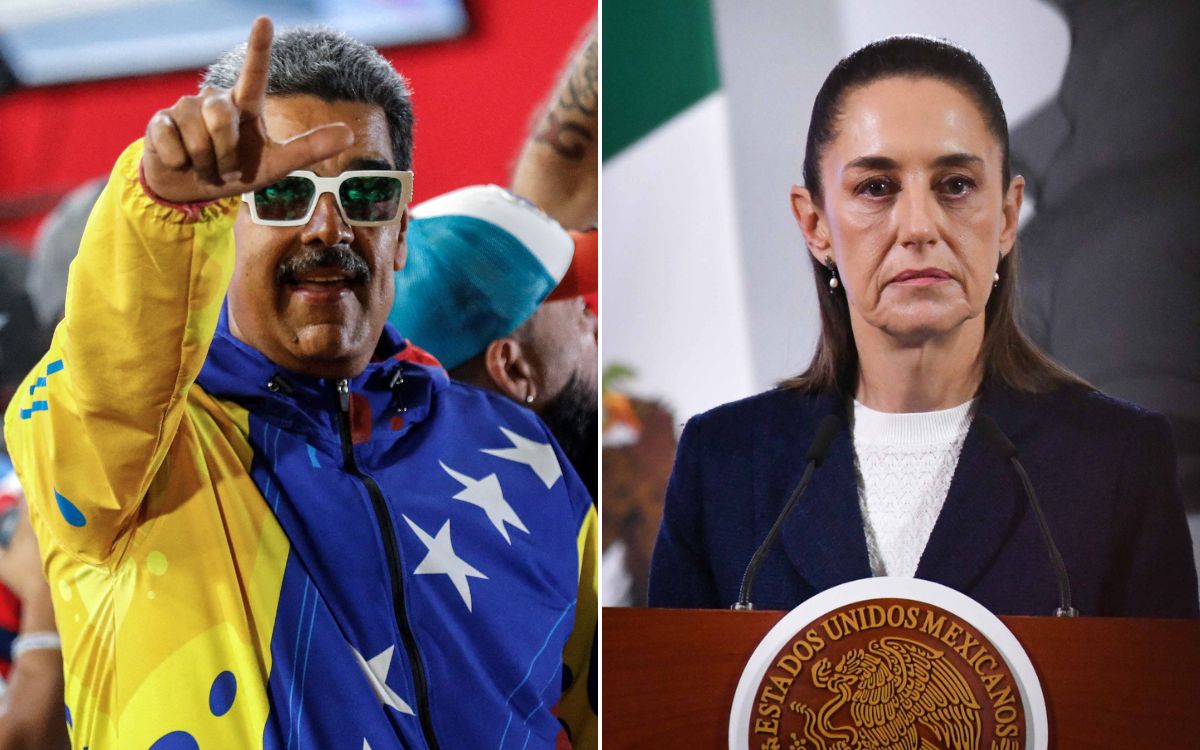 ¿Maduro invitó a Sheinbaum a su investidura?
