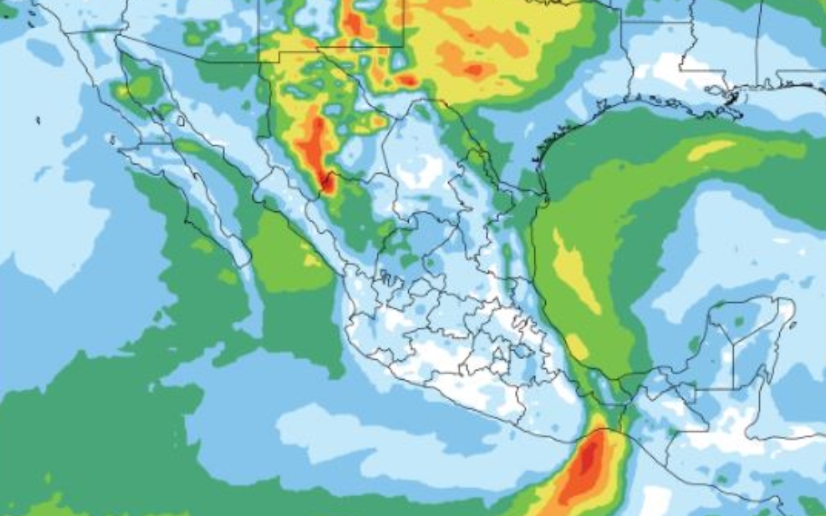 Bajará la temperatura en gran parte de México en las próximas horas Bajará la temperatura en gran parte de México en las próximas horas