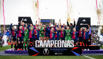 Humilla Barcelona femenil al Real Madrid en la Final de la Supercopa de España | Video