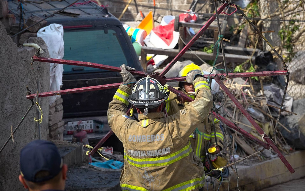Suman dos muertos por explosión en Chimalhuacán Suman dos muertos por explosión en Chimalhuacán