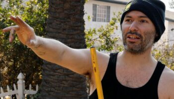 Tristin Pérez, el californiano que intenta salvar su calle de los incendios de Los Ángeles