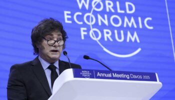 Milei llama en Davos a no parar hasta acabar con la 'ideología woke' | Video