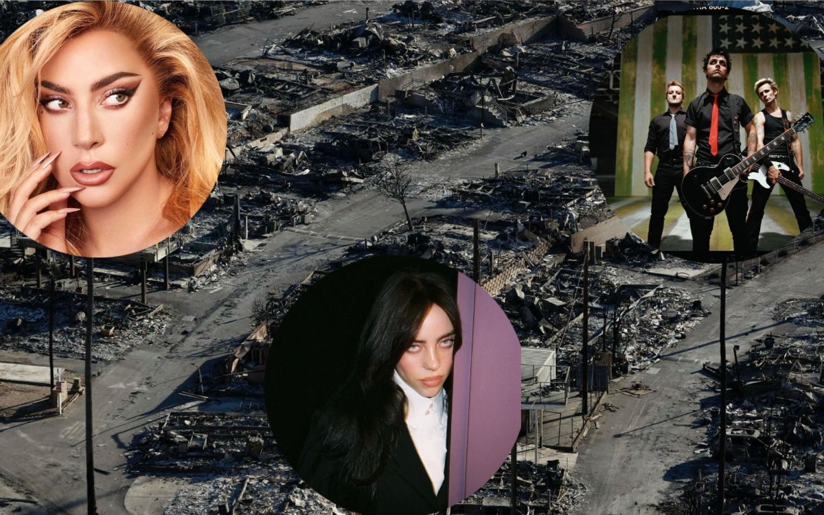 Lady Gaga, Billie Eilish, Green Day… en el concierto por las víctimas de los incendios en Los Ángeles