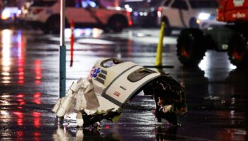 Paciente menor viajaba en ambulancia aérea mexicana accidentada