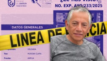 CDMX | Hallan muerto a conductor de aplicación desaparecido