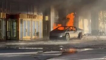 Videos | Explota Cybertruck afuera de Hotel Trump en Las Vegas; hay un muerto