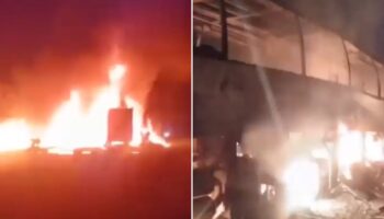 Carretera Escárcega-Villahermosa: Choque entre autobús y tráiler deja 35 muertos | Video