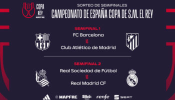 Quedan definidas las Semifinales de la Copa del Rey
