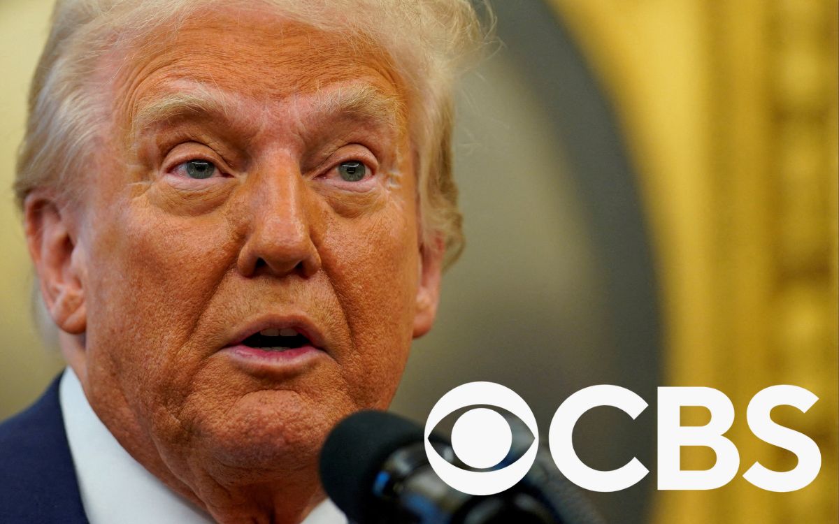 Trump modifica su denuncia contra CBS; reclama 20 mil millones de dólares