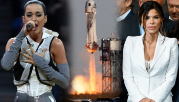 Katy Perry y prometida de Jeff Bezos, pasajeras del próximo vuelo al espacio de Blue Origin