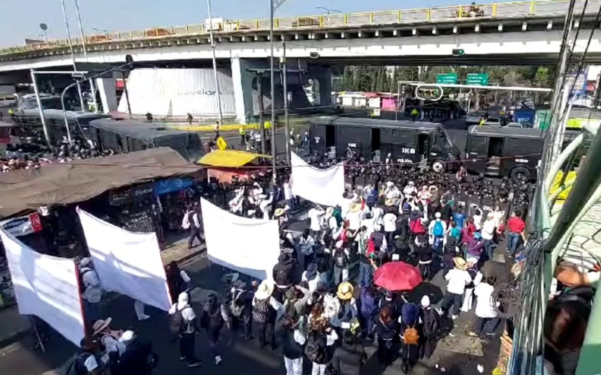 Bloqueos y manifestaciones complican vialidades en la CDMX y Valle de México