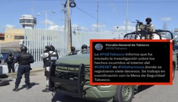 Riña entre bandas rivales deja 7 muertos en penal de Tabasco: FGE
