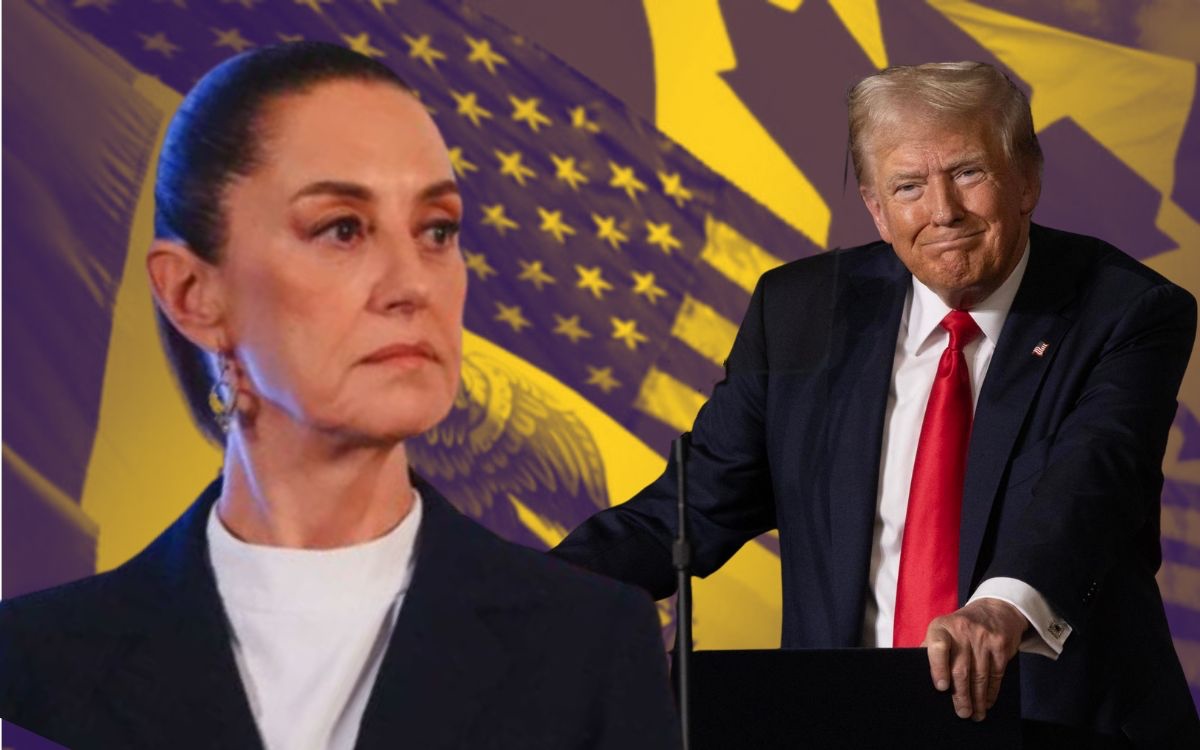 ‘No’, responde Sheinbaum a presión de Trump para acciones militares en México