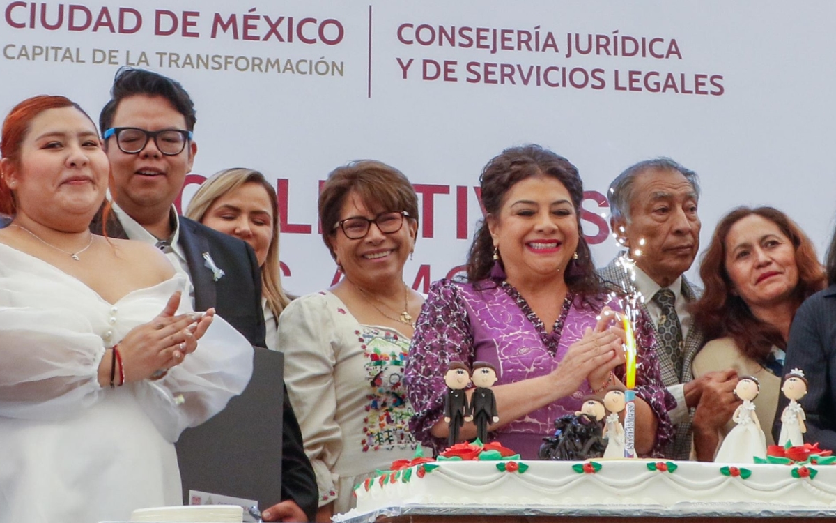 Video | Más de 500 parejas se casan en Los Pinos este Día de San Valentín