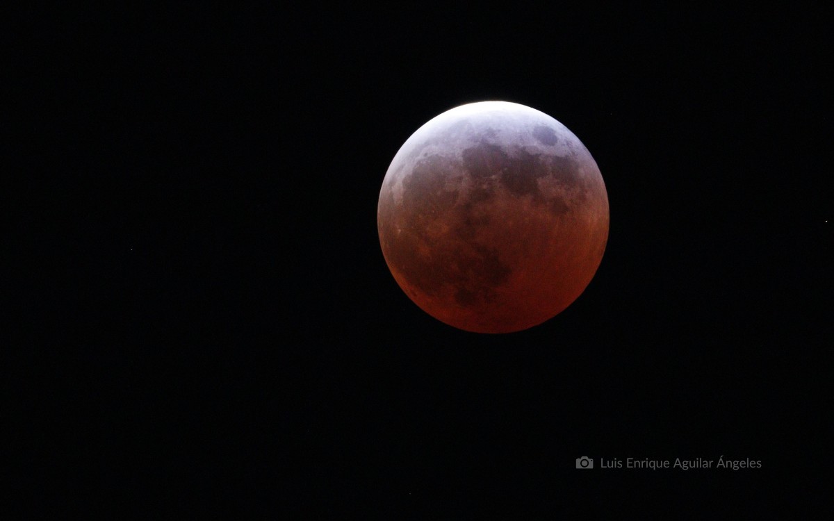 Así se vio la 'Luna de sangre' en México este 14 de marzo | Fotos ...