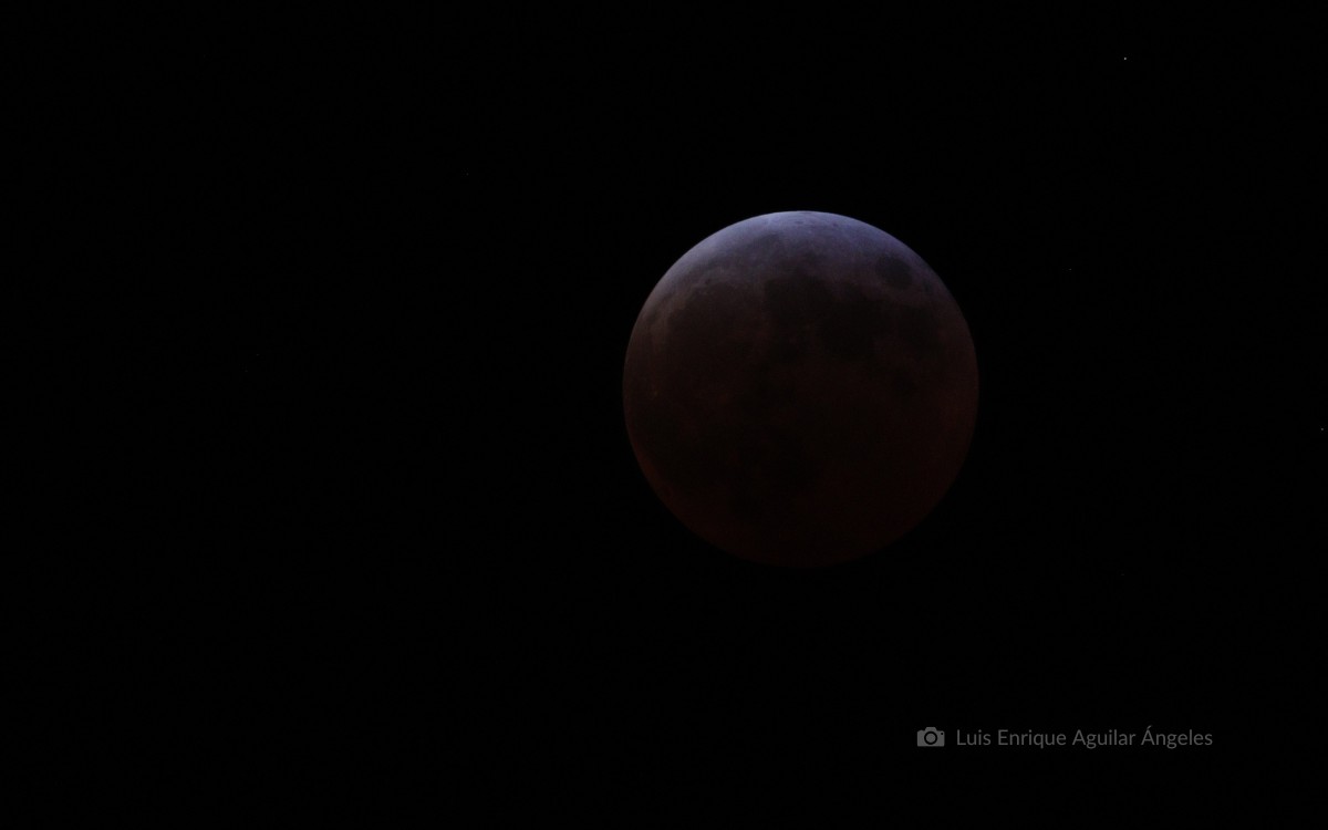 Así se vio la 'Luna de sangre' en México este 14 de marzo | Fotos ...