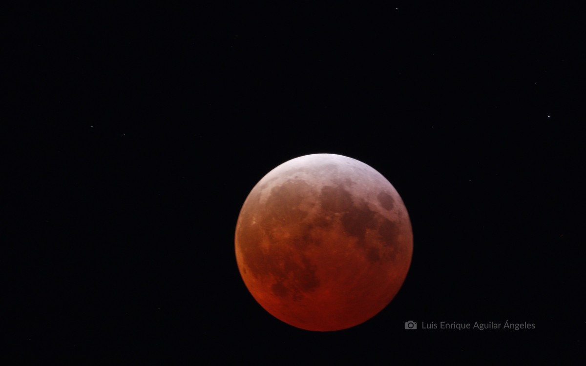 Así se vio la 'Luna de sangre' en México este 14 de marzo | Fotos ...