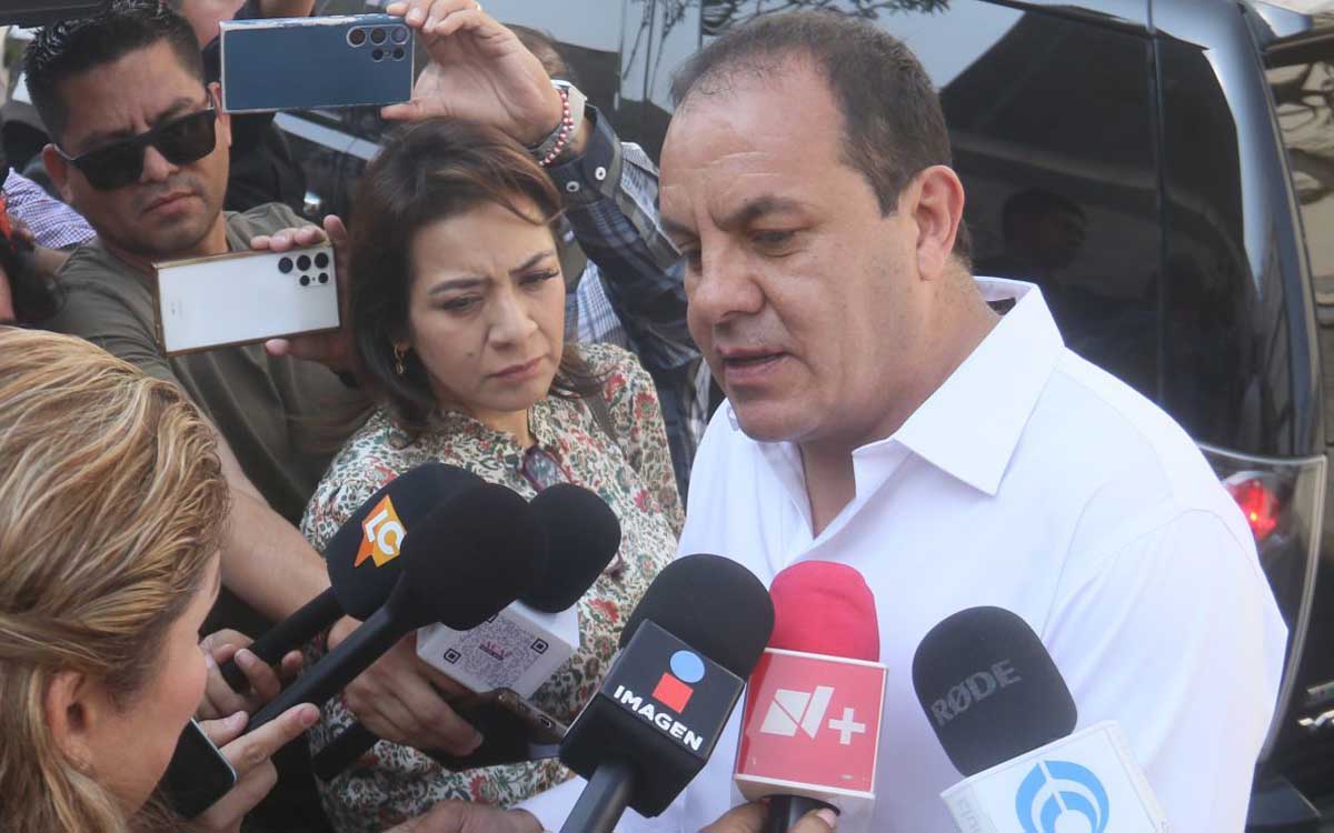 Cuauhtémoc Blanco acude a la Fiscalía General de Morelos | Video