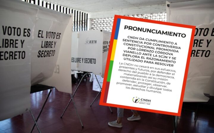 CNDH acata fallo de la SCJN que limita su intervención en temas electorales CNDH acata fallo de la SCJN que limita su intervención en temas electorales