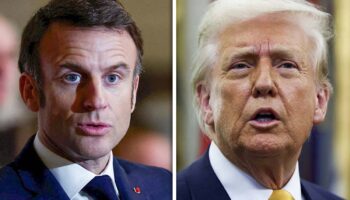 Macron y Trump hablan por teléfono antes de la cumbre de líderes de París