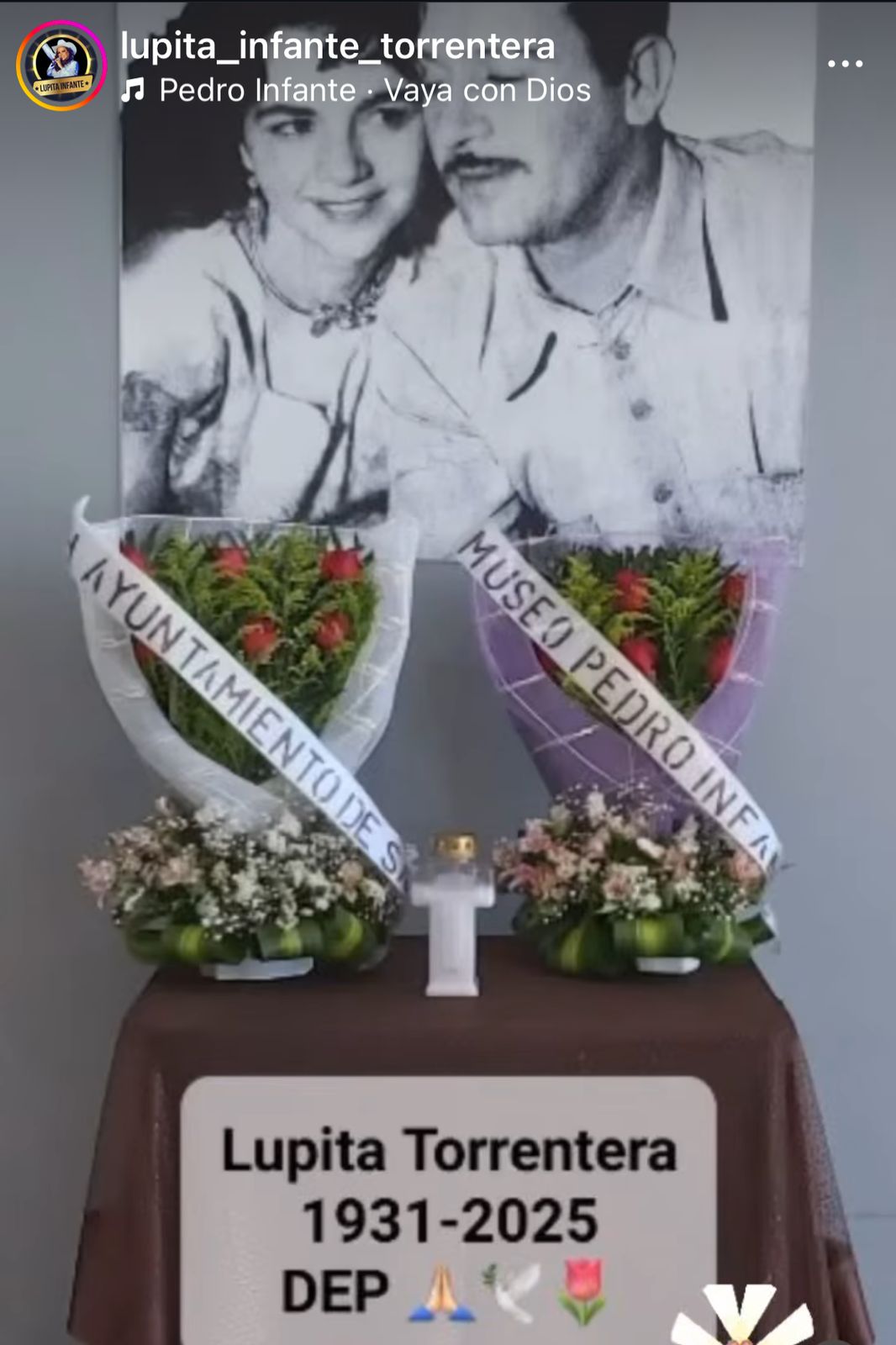 Fallece Lupita Torrentera, actriz del Cine de Oro y expareja de Pedro