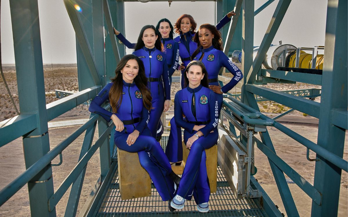 La prometida de Jeff Bezos y Katy Perry viajan al espacio en vuelo exclusivo para mujeres La prometida de Jeff Bezos y Katy Perry viajan al espacio en vuelo exclusivo para mujeres