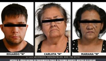 Jueza de Chalco dicta prisión preventiva contra Carlota 'N' y sus dos hijos